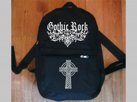 Gothic Rock  jednoduchý ľahký ruksak, rozmery pri plnom obsahu cca: 40x27x10cm materiál 100%polyester